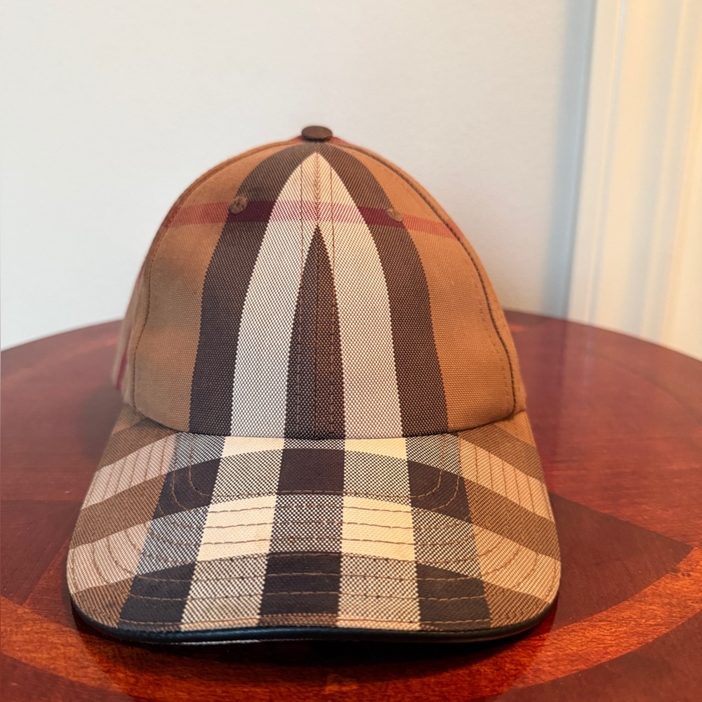 Burberry Giant Check Baseball Cap